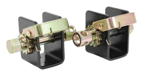 Beefed Up Heavy Duty Lashing Winch Set For 2 Inch Straps Left And Right Bolt On Or Weld On Track Tie Down Tow Dolly For Truck Flatbed Use 3333 Lbs Working Load Limit 10000 Lbs Breaking Strength Black, black steel winches