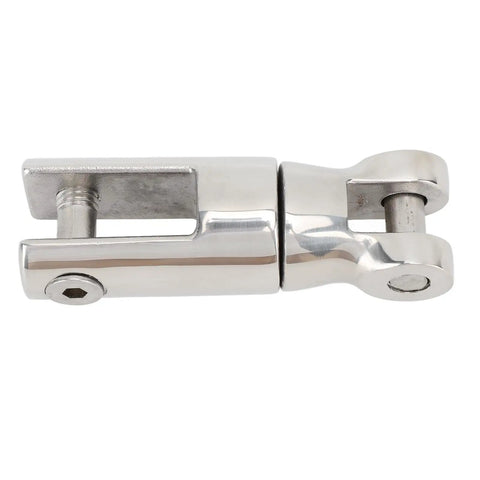 316 Stainless Steel Boat Anchor Swivel Connector showing heavy duty design for 3/8 To 1/2 Inch Chain Handles.
