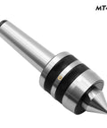 Heavy Duty MT4 Morse Taper Live Center With Triple Bearings For Lathe And CNC Machines, Precise High Hardness Steel Center for stable