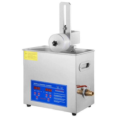 Keep Your Wax Crack Free With This Sleek Six Liter Ultrasonic Record Cleaner Holds Eight Vinyl Spinners Features Rust Proof Steel And Automatic Drying Rack For Fresh Turntables.