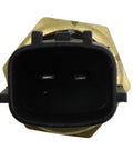 Coolant Temperature Sensor For Cars With Precise ECU Readouts OEM Quality Build Corrosion Resistant Terminals Weatherproof And Durable For Harsh Engine Environments Exact Fit For Your Ride black brass sensor front view