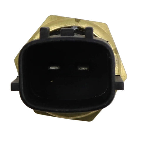 Coolant Temperature Sensor For Cars With Precise ECU Readouts OEM Quality Build Corrosion Resistant Terminals Weatherproof And Durable For Harsh Engine Environments Exact Fit For Your Ride black brass sensor front view