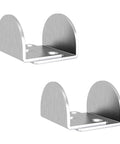 Sliding Barn Door Floor Guide Bottom Mounted U Shape Stainless Steel For Door Thickness 1 7 16 Inches To 1 13 16 Inches 2 Pack