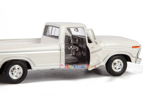 Ford F150 1979 Diecast Pickup 1 24 Scale Model Car With Opening Doors Detailed Interior Diecast Metal Construction Premium Rubber Tires