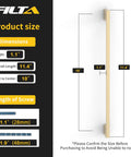 Diagram of 6 Pack 10 Inch Hole Centers Brushed Brass Cabinet Pull detailing dimensions and screw lengths for cabinets and drawers.