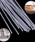 Low Temp Aluminum Welding Wire Set 10 Pieces With 500 And 330 Mm Rods 1.6 Mm Diameter Easy To Use Soldering Electrodes