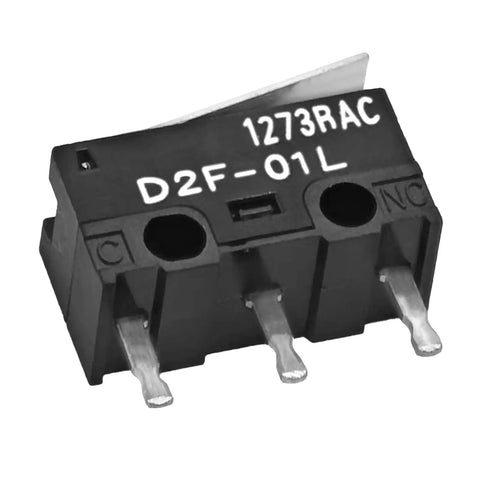 Pack Of Four SPDT Microswitches With Snap Action Lever For PC Mount 30V DC 100mA High Reliability Limit Switches Built Tough