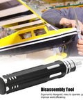 4 In 1 Compact RC Aircraft Screwdriver Kit For Drones And Model Planes Durable Quick Disassembly Tool With Four Hex Bits