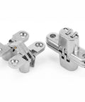 Heavy Duty Concealed Cabinet Hinge Kit Featuring Real Deal Stainless Steel Build And Complete Box Of Mounting Screws for cabinetry