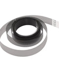 Encoder Strip 360LPI For Inkjet Printers 15mm Wide 4500mm Long PET Film coiled on white background