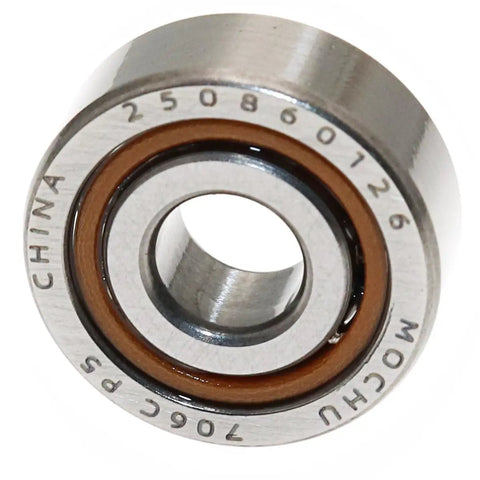 Top Shelf Precision Angular Contact Ball Bearing Single Row Metric Abec Five Grade featuring 6mm inner diameter and 17mm outer diameter.