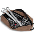 Switchback Dirt Bike Tool Kit For KTM Husqvarna GasGas Ultra Compact Lightweight Enduro Repair Set tools in a brown pouch