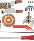 Ceramic Tile Cutter Kit For DIY With 4 Carbide Hacksaw Blades For Notching Porcelain Drill Bits And Hole Saw Diamond Grinder Blade