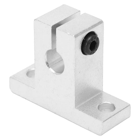 12 Piece Aluminum Alloy Linear Motion Rail Support Kit For CNC Shaft Guides And 3D Printers Low Friction Design Durable Rails Stable Mounts Built To Be A Workhorse For Precise Reliable Motion In Special Machinery, single aluminum rail support bracket