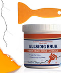 150g Quick Drying Wall Repair Paste Kit with scraper for plaster and woodwork interior repair, shown with orange scraper