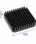 Straight Up Premium Style Push Block Replacement For Nemco 55500 Vegetable Dicer And 55450 French Fry Cutter, black paddle, 3.25x0.75 in size.