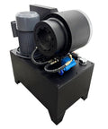 Badass Heavy Duty Electric Hose Crimper With Ironclad Steel Frame And Pro Grade Hydraulic Pipe Press for robust tubing shaping.