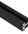 Two Pack 350mm 1020 Aluminum Extrusion Profile European Standard Anodized Linear Rail For 3D Printers CNC Machines Black Ideal For DIY Projects And Custom Builds With 6063 Aluminum Alloy, black 20x10mm profile