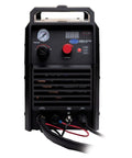 Front view of Versa Cut 60 Amp Plasma Cutter Pro Grade Dual Voltage Inverter Technology For Metal Fabrication And Auto Restoration Projects Cuts 24 Gauge To Seven Eighths Inch Thick Sheet Metal On 110V Or 220V Power