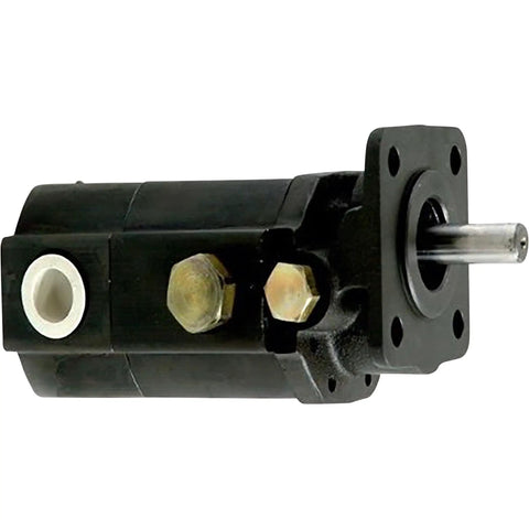 Heavy Duty Cast Iron Two Stage Hydraulic Pump 5 Gpm Flow With Half Inch Hardened Steel Shaft And Smart Check And Unload Valve Running Slick For Tractor Loads Rock Solid Beef Zero Lag Performance Built Tough