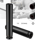 Knockout Heavy Duty Impact Sockets One Half Inch Drive 200mm Long Deep Hex Sockets For Electric Wrenches showing single socket end views.