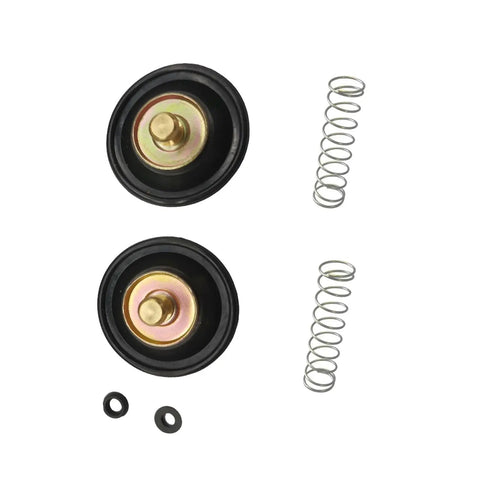 Air Cut Off Valve Dual Pack Replacement Kit For Motorcycle Carburetors Easy Install Restore Performance Fits VN800 VN700 VN750 VN1500 Vulcan 2 Pack Direct Fit with springs and seals