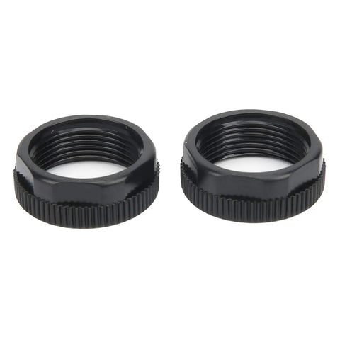 Two black threaded hex nuts for securing Inductive Proximity Switch With 8mm Sensing Distance 90 250VAC