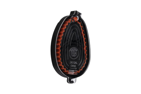 Blitz PCP Air Rifle High Capacity Magazine.30 Cal Black With 33-Shot Capacity, Lightweight Synthetic Design, close-up view