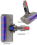 Dyson Quick Release Soft Roller Cleaner Head With LED Indicator Replacement dimensions for V7 V8 V10 V11 V15 Cordless Vacs