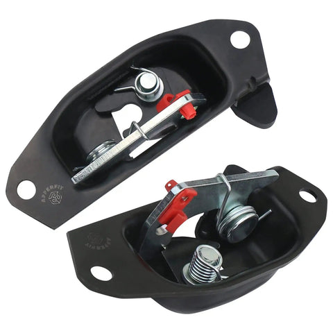 Built Tough Rear Tailgate Latch Lock Kit with New Cable Bolts for 1999-2007 Chevy Silverado & GMC Sierra, heavy-duty material.