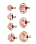 Rose Gold Watch Crown Replacement Kit Long Lightweight Portable Repair Tools Set 7 Pieces Alloy Diversified Sizes For DIY