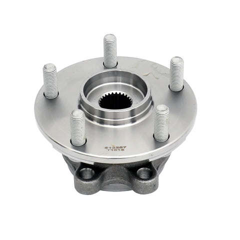 Front view of Beefed Up Budget Friendly Front Wheel Hub Bearing Assembly Set Of 2 For 06-08 Toyota RAV4 2.4L, 09-12 RAV4 2.5L