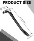 Dimensions of Catspaw Nail Remover And Portable Pry Bar For DIY Projects Multifunction Crowbar Tool Steel Nail Extractor
