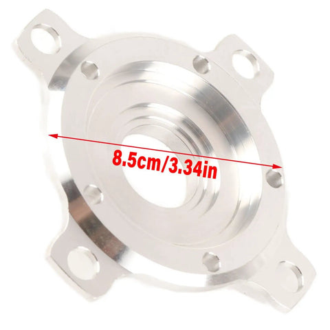 Universal Bike Chainring Adapter for DIY Upgrades, CNC 104 BCD, 14x11x2 Mm, Aluminum Lightweight, 8.5cm diameter