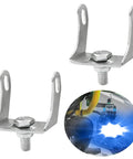 2 Pack Adjustable Motorcycle Spotlight Mounting Brackets For Off Road Bikes And Scooters, heavy duty alloy fog light mounts