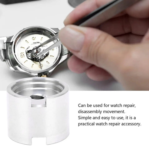 Pro Grade Watch Repair Movement Holder For Secure Fixation And Rust Proof Base Multi Purpose Tool with watch disassembly