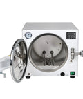 Stainless Steel 18L Autoclave High Pressure Temperature 1100W LED Steam Sterilizer For Medical Use Class N with open chamber