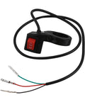 Sick 22Mm Motorcycle Handlebar Switch With Crisp 3-Speed Gear Shifter For Dirt Bikes Scooters And E-Bike Fits Standard 7/8 Inch Bars In Sleek Black Or Bold Red Colors To Lube Your Rides Smooth As Always.. black 3-speed handlebar switch with wiring for 22mm 7/8 inch bike bars