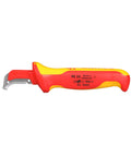 Workhorse Pro Grade 1000V Insulated Dismantling Knife With Fixed Hook Sickle Blade Guide Shoe Slip Guard