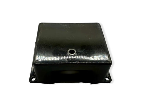Black component from 12V Weather Resistant Ready To Roll Reverse Polarity Switch Kit with Labeled Solenoid and Switch
