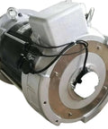 Slick AC Traction Motor For EV Car Conversion Pumping Out Serious 72 Volt 10 Kilowatt Juice To Help You Shred The Road On Any Custom Electric Swap Project, side view showcasing wiring and compact design.