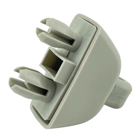 Two Pack Grey Sun Visor Hook Clips For 2012 2013 2014 2015 VW Passat Replacement 6R0-857-561-Y20 durable plastic clip