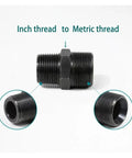 Premium Metric To Inch Hydraulic Adapters Fitting Kit For Heavy Duty Plumbing And Auto Repair Projects Ensuring Secure Leakproof Connectors On Machines With Both Measurement Standards With Brass Build Quality Guaranteeing Long Lasting Durability black inch to metric thread adapter