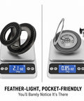 Fidget Grip For MagSafe iPhone Through 17 Series With 360 Degree Kickstand And ASMR Clicks lightweight on scales