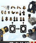 Hella Precise M6 Flat Tip Fine Adjustment Screw For Optical Bench Lock Thread Rod, various optical adjustment components shown.