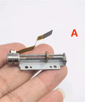 Mini 29mm Stroke Linear Actuator DC Stepper Motor With 8mm Drive Screw And Plug And Play Setup For 5V 6V Power in hand.