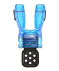 Custom Fit Silicone Scuba Mouthpiece For Adults, Bite Moldable To Cut Jaw Fatigue, Easy To Shape With Hot Water, blue