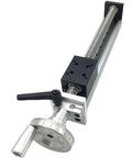 Manual Sliding Table Linear Stage Rail Guide 8 Inch 200mm With 1605 C7 Ballscrew Handwheel Detail