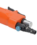 Tough As Nails Straight Air Die Grinder Featuring 6 Mm Collet 3000 RPM Spin Lightweight Aluminum Pneumatic Tool with orange handle and precision collet.