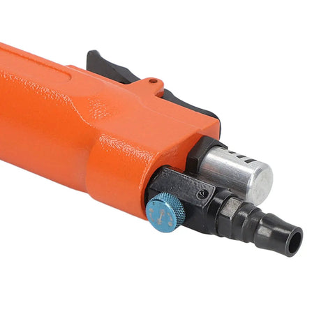 High Performance Pneumatic Air Die Grinder With Speed Control And 6mm Collet For Precision Metal Engraving And Wood Carving At 3000 RPM close-up of throttle and collet connection